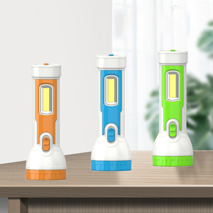 Nhà máy giá rẻ thực tế xách tay đèn pin tốt nhất nhựa cắm trại sạc <span class=keywords><strong>LED</strong></span> <span class=keywords><strong>Torch</strong></span> COB ánh sáng - Product Image 1