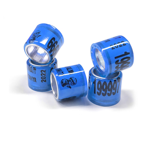 Hochwertige Auflistung Modell Firma Vogel Geflügel Tauben ringe Kunststoff beschichtung Vs Aluminium Dosen band Zum Verkauf Homing Tauben <span class=keywords><strong>ring</strong></span> - Product Image 3
