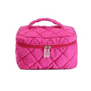 Custom Logo Small Travel <b>Organizer</b> Toiletry Plush Velvet Makeup Pouch Pink Black <b>Cosmetic</b> Makeup Bag Zipper Closure Cotton Gifts - Product Image 1