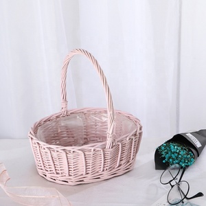 Commercio All'ingrosso della fabbrica A Mano Tessuto di Vimini Pasqua <span class=keywords><strong>Cesti</strong></span> Regalo - Product Image 4