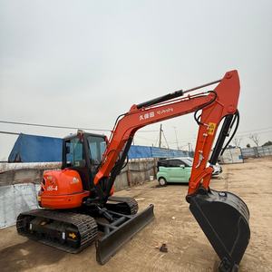 Excavadora Pequeña Kubota U55-4 95% Nueva con Excelente Rendimiento, Excavadora Usada Kubota U55-4, Maquinaria Mini para Movimiento de Tierras en Stock - Product Image 4