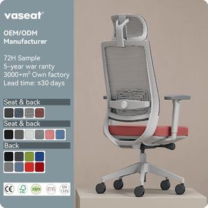 ヘビーデューティーエグゼクティブオフィスチェア 200kg耐荷重 調節可能なメッシュ ガススプリング回転式 ステンレススチールベース 業務用グレード - Product Image 1