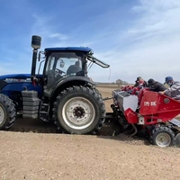 Nouvelle Semoir à pommes de terre HONGZHU Shandong à 2 rangs de haute qualité, machine de semis fiable, garantie 1 an, haute performance agricole
