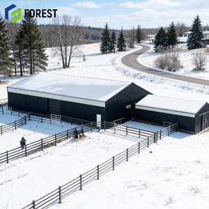 Space Saving Layout Steel <b>Frame</b> Construction Wind Resistant Sustainable Logistics Distribution Center Energy Efficient - Product Image 1