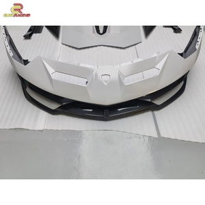 ชุดแต่งตัวถังรถยนต์คาร์บอนไฟเบอร์แบบแห้ง SVJ Style Prepreg พร้อมกันชน ฝากระโปรงหน้า สปอยเลอร์หลัง สำหรับรถยนต์แลมโบ กูร์ดิโอ รุ่น Aventador LP700 ปี 2011-2015 - Product Image 3