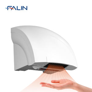 Secador de manos con sensor de alta velocidad, secador rotativo de <span class=keywords><strong>segunda</strong></span> <span class=keywords><strong>mano</strong></span> automático montado en la pared, y en hoteles para uso doméstico, el mejor secador de manos eléctrico, 1 unidad - Product Image 1