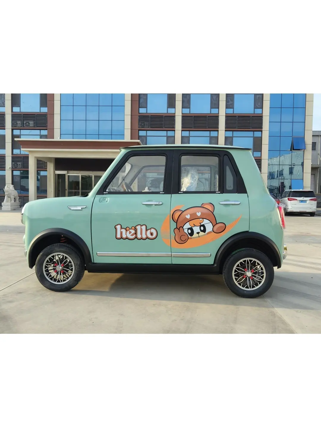 Mini carro elétrico barato de 4 lugares EV da China Novo veículo de energia