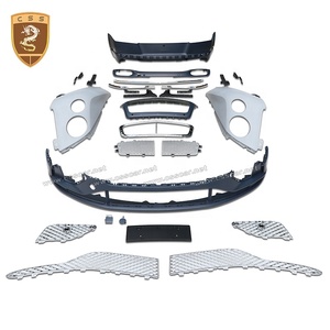 Pare-chocs avant en fibre de verre, Kit de carrosserie pour Bentley 2012 GT <span class=keywords><strong>GTC</strong></span>, mise à jour à 2017, haute qualité - Product Image 2