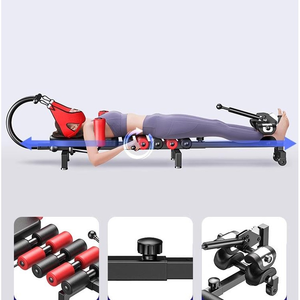 Appareil d'étirement lombaire et cervical, lit d'étirement pour le cou et le corps, extenseur de colonne vertébrale, dispositif d'extension cervicale à domicile - Product Image 3