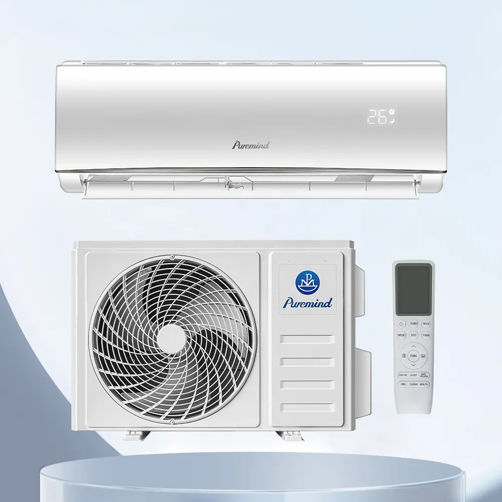 Zuiver Fabrikant Groothandel Inverter Koeling Alleen Airconditioner 9000btu 24000btu Mini Split Muur Gemonteerde Airconditioning