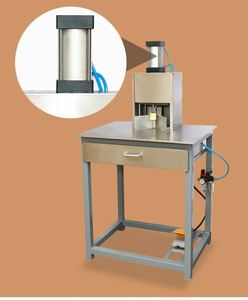 Machine de découpe d'angles pneumatique en acier inoxydable à angle variable pour rainurage et découpe de coins ronds - Product Image 3