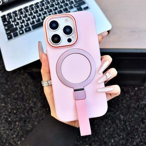 Nuova Custodia per <span class=keywords><strong>iPhone</strong></span> <span class=keywords><strong>12</strong></span> 13 14 15 16 Promax con Supporto Magnetico e Cordino, <span class=keywords><strong>Cover</strong></span> <span class=keywords><strong>Protettiva</strong></span> con Bottoni Metallici - Modello 2025 - Product Image 5