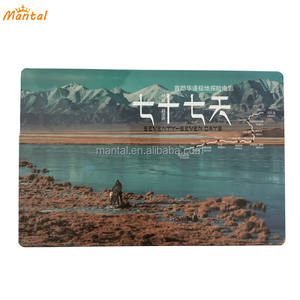 Tanda logam persegi panjang sesuai pesanan logo cetak tanda timah grosir dekorasi rumah dinding tanda aluminium - Product Image 2