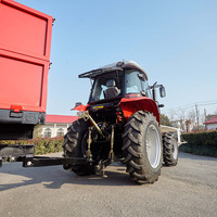 Tractor Agrícola de 110HP con Arado, Rastra, Remolque e Implementos Agrícolas