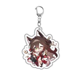 LLavero de acrílico de Anime BB en capas, accesorio colgante para colgar mochila bonita - Product Image 6