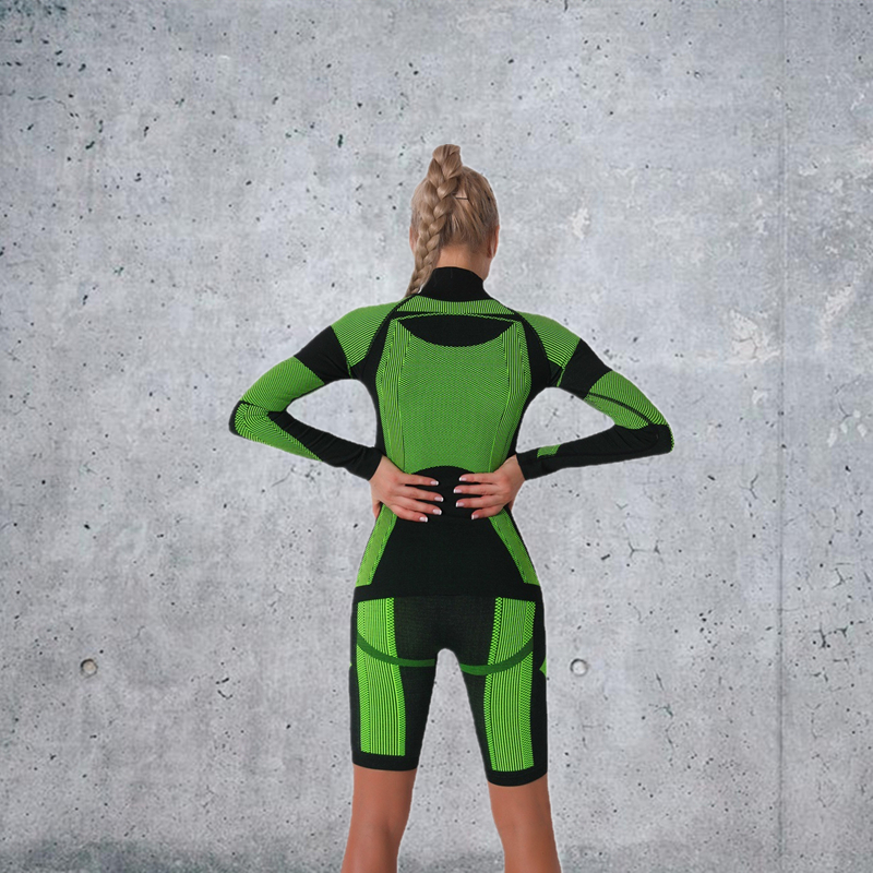 NEW 5 colors Fashion Modern Breathable Workout Clothing Women Active Wear Yoga Set hygroscopic fitness