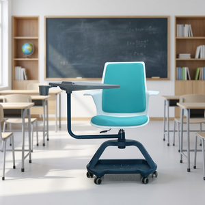 <span class=keywords><strong>Silla</strong></span> Escolar Giratoria 360° con Tableta de Escritura, <span class=keywords><strong>Silla</strong></span> para Conferencias con Almacenamiento, <span class=keywords><strong>Silla</strong></span> de Capacitación - Product Image 6