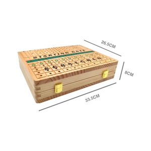 2024 New Style Wooden Chess <b>Box</b> Gift <b>Box</b> <b>Storage</b> <b>Box</b> Custom Large Size Solid Wood Chess <b>Box</b> - Product Image 1