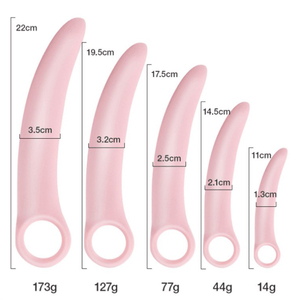 Juego de Dilatadores Vaginales de Silicona con Tamaños que Aumentan Gradualmente - Product Image 2