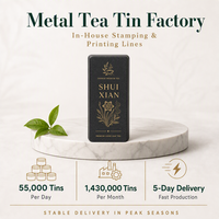 Star Packaging : Boîte rectangulaire en fer de qualité alimentaire, recyclable, avec impression de logo personnalisée, idéale pour bougies et autocollants artisanaux – Nouveauté très demandée