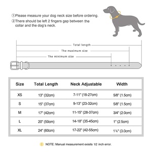 Benutzer definierte ID Name Hunde halsband PU Leder Hunde halsbänder Verstellbare Haustier Halskette Gepolstert für kleine mittelgroße Hunde Mops Kostenlose Gravur - Product Image 2