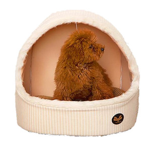 Adorable jaulas trasportines y casas gato de <span class=keywords><strong>Casa</strong></span> <span class=keywords><strong>cueva</strong></span> 100% algodón gato perrera con pelota de juguete - Product Image 4
