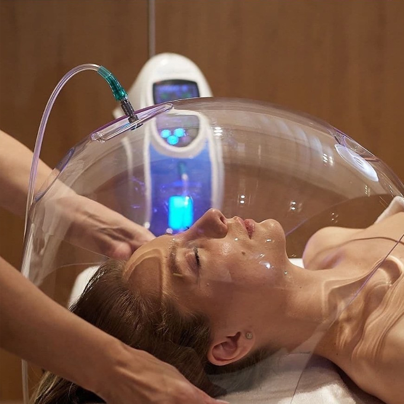 Dôme facial à jet d'oxygène coréen o2toderm machine à Jet d'oxygène O2toDerm