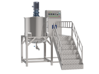 Mélangeur homogénéisateur de liquides de qualité GMP pour usine, capacités 5L, 50L, 100L, 200L, 500L, 1000L