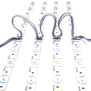 SMD 3030 <span class=keywords><strong>LED</strong></span> <span class=keywords><strong>Strip</strong></span> Bar với ống kính 12V 24V <span class=keywords><strong>LED</strong></span> Đèn nền ống kính khuếch tán phản ánh cho vải hộp Đèn - Product Image 3