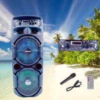 Altavoz Híbrido Qs-222 de Alta Calidad con Torres de Tubo de 15 Pulgadas, Caja de DJ