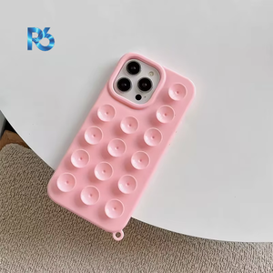 <span class=keywords><strong>Coque</strong></span> de téléphone portable en silicone pur multifonctionnelle avec ventouse, protection de l'appareil photo, étanche, protection à 360° pour / S21 - Product Image 3