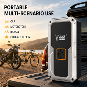 90W Portable Cordless Air Compressor 19mm Cylinder Type C Rechargeable Tire Inflator <b>Pump</b> for Cars Motorcycles Bicycles OEM ODM - Product Image 5