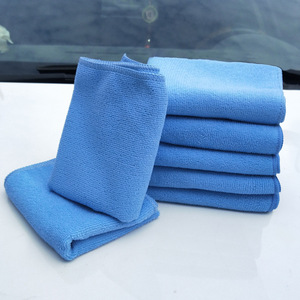 <b>Microfiber</b> <b>Towel</b> 30x50cm Blue Thickened Absorbent Car Wash Drying <b>Towel</b> - Product Image 3