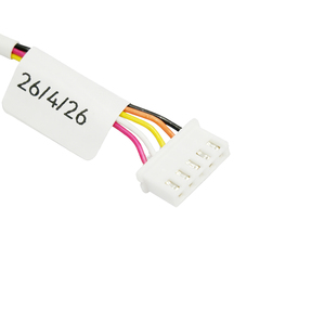 Özelleştirilmiş IDC Kablo 2.0mm 2.54mm Montajlı PVC Elektronik Kablo 4P 5P 6P Konnektörlü Düz Şerit Sensör Kablosu - Product Image 3
