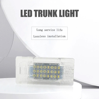 2 pièces lampe de coffre LED lumière de compartiment à bagages pour E36 E38 E39 E46 E60 E60 E61 E65 E66 E82 lumière de courtoisie lumière de coffre intérieur