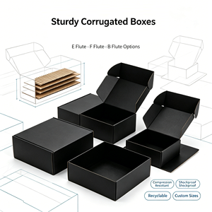 Luxury Custom Recyclable Corrugated Cartons Mailing Strong Cardboard <b>Moving</b> Packaging Shipping Folding Paper Kraft <b>Boxes</b> - Product Image 2