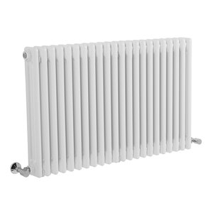 Radiatore in acciaio a 3 colonne di <span class=keywords><strong>design</strong></span> <span class=keywords><strong>per</strong></span> riscaldamento centralizzato da soggiorno antracite montato a parete - Product Image 1