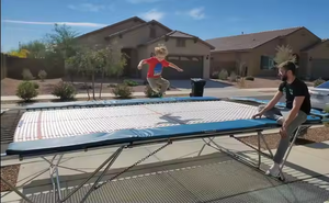 Thể dục dụng cụ hình chữ nhật thiết bị vả tiêu chuẩn Trampoline ngoài trời Trampoline cho người lớn trong nhà TUMBLING Trampoline cho cạnh tranh - Product Image 6