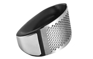 Hachoir à <span class=keywords><strong>ail</strong></span> innovant en acier inoxydable avec éplucheur et grattoir pour outil de cuisine Smash avec poignée - Product Image 3