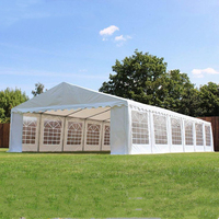 Carpa de lujo para fiestas al aire libre de diferentes tamaños, para eventos y bodas, con capacidad para 100, 200 y 300 personas.
