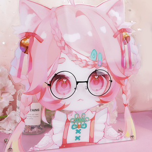 Direct Factory Sale Premium Quality Custom Anime Cartoon Printed Acrylic Glasses Holder Stylish Creative Bulk Plastic Crafts