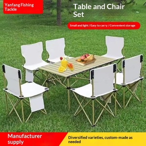 Ensemble <span class=keywords><strong>table</strong></span> <span class=keywords><strong>et</strong></span> chaises pliantes portables d'extérieur 2026 – <span class=keywords><strong>Table</strong></span> <span class=keywords><strong>pliante</strong></span> Egg Roll <span class=keywords><strong>pour</strong></span> repas, <span class=keywords><strong>camping</strong></span>, barbecue, utilisation en voiture – Mobilier d'extérieur - Product Image 2