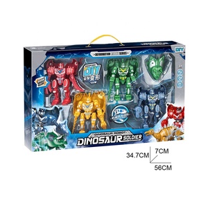 Robot <span class=keywords><strong>de</strong></span> deformación Manual <span class=keywords><strong>de</strong></span> plástico <span class=keywords><strong>de</strong></span> Venta caliente y <span class=keywords><strong>juguetes</strong></span> <span class=keywords><strong>de</strong></span> dinosaurio <span class=keywords><strong>de</strong></span> transformación serie Boy para niños - Product Image 1