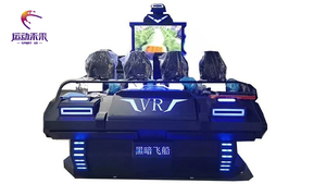 Parc à thème VR SportVR, jeu 4 places, projet de cinéma de réalité virtuelle 9D, fauteuil de réalité virtuelle, simulateur VR - Product Image 3