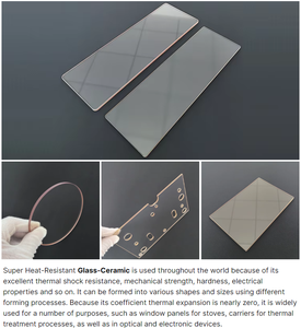 1954x1100 hojas de vidrio de cerámica transparente personalizadas paneles de vidrio de visualización de fuego de alta temperatura para chimeneas - Product Image 5