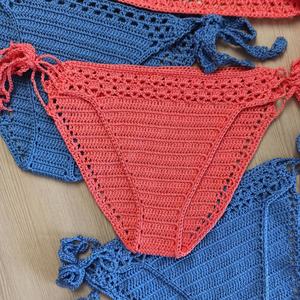 Bikini en crochet fait main Odm Custom 2024, string bikini, vêtements de plage, maillot de bain pour filles, fabricant de maillots de bain pour femmes - Product Image 4