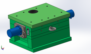Ép phun nhựa chế biến ABS Máy vỉ sản phẩm điện tử mở khuôn - Product Image 2