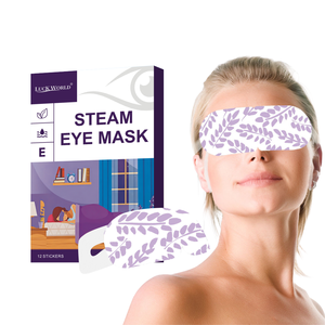 Masque oculaire <span class=keywords><strong>chauffant</strong></span> jetable à la vapeur chaude, <span class=keywords><strong>patch</strong></span> de soin des yeux, coussin <span class=keywords><strong>chauffant</strong></span>, masque oculaire à la vapeur, extrait de plante à l'arôme de lavande - Product Image 4