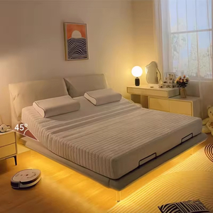 Lit intelligent réglable avec télécommande à mémoire de position, système de sommeil zéro gravité pour chambre moderne, taille réglable B - Product Image 4