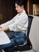Chaise ergonomique pliable avec support lombaire, dossier réglable, correcteur de posture pour adulte, robuste, en maille respirante, pour longues heures